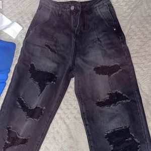 Black Mom jean pants